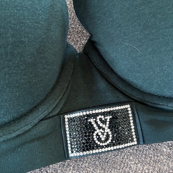 🔸NWOT Evergreen Tee Shirt, Push Up Full Coverage Bra With Rhinestones - Picture 8 of 9